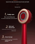Red Light Therapy Brush Scalp Massager Comb Hair Growth Anti Hair Loss