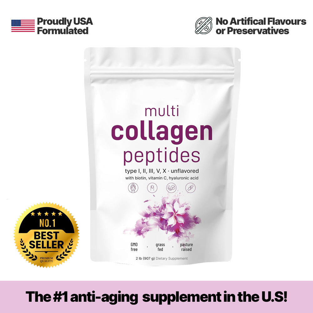 Premium Collagen Peptides Powder 453G