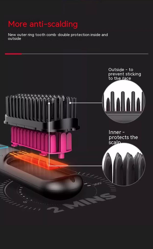 HeyHair Cordless Portable Hair Straightener Pro