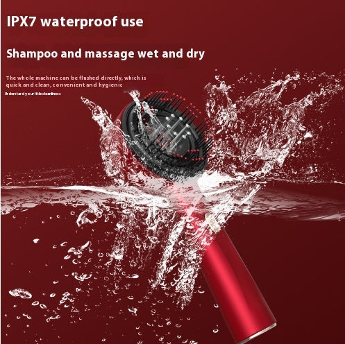 Red Light Therapy Brush Scalp Massager Comb Hair Growth Anti Hair Loss