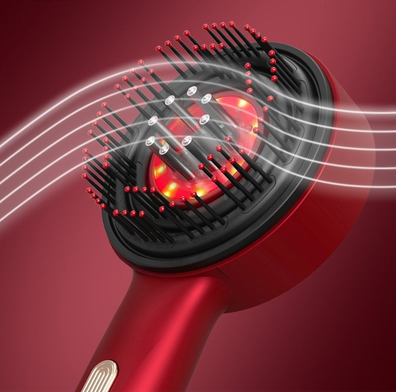 Red Light Therapy Brush Scalp Massager Comb Hair Growth Anti Hair Loss