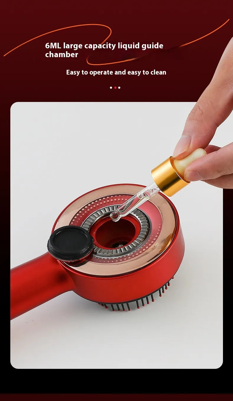 Red Light Therapy Brush Scalp Massager Comb Hair Growth Anti Hair Loss