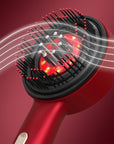 Red Light Therapy Brush Scalp Massager Comb Hair Growth Anti Hair Loss